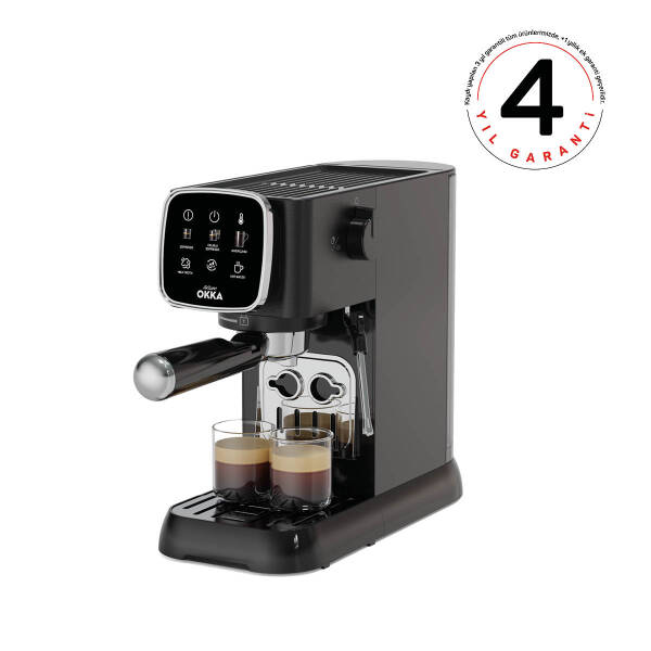 OK0034 Arzum Okka Espresso Solo Yarı Otomatik - Krom - 2