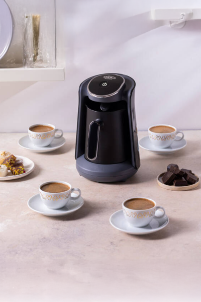 OK004-K OKKA Minio Turkish Coffee Machine - Chrome - 2