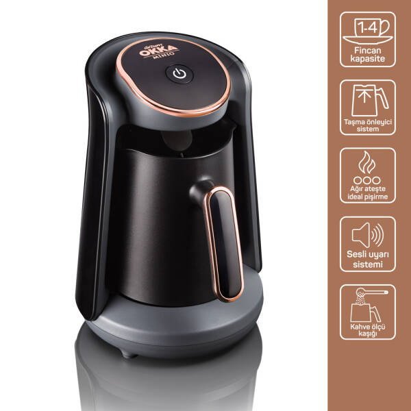 OK004 OKKA Minio Turkish Coffee Machine - Copper - 1