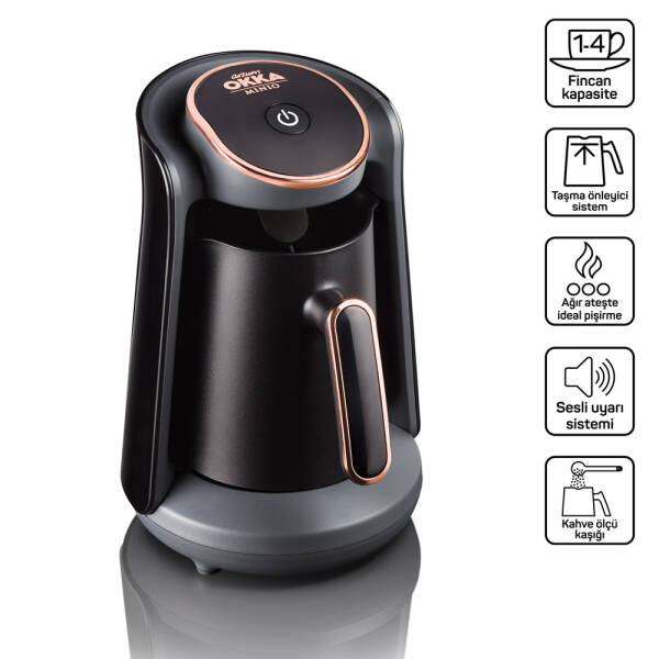 OK004 OKKA Minio Turkish Coffee Machine - Copper - 1