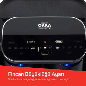 Grandio Duo Türk Kahvesi Makinesi - Krom - OK007-K - 6
