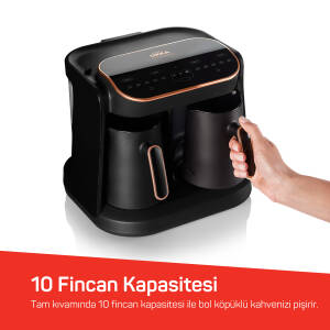 Grandio Duo Türk Kahvesi Makinesi - Bakır - OK007 - 3