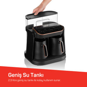 Grandio Duo Türk Kahvesi Makinesi - Bakır - OK007 - 7