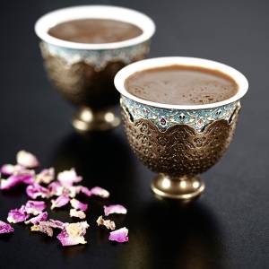 OK905 OKKA İsmail Acar Coffee Cup Set of Two - White