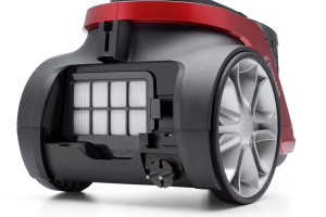 AR4126 Olimpia Focus Cyclone 800W Filtreli Elektrikli Süpürge HEPA 13 Filtre, Kırmızı - 3