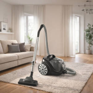 FL493 Easyforce Cyclone Filtreli Elektrikli Süpürgesi 899W, HEPA Filtre, 2,5 lt Toz Haznesi, Gri			 (1)