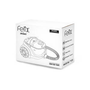 FL493 Easyforce Cyclone Filtreli Elektrikli Süpürgesi 899W, HEPA Filtre, 2,5 lt Toz Haznesi, Gri			 - 6