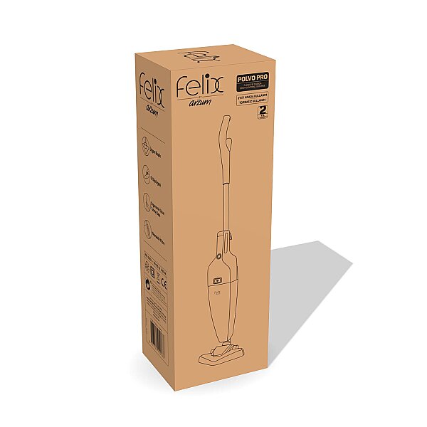 FL492 Polvo Pro Dikey Elektrikli Süpürge 800W, Yıkanabilir Filtre, 1.5 L Toz Haznesi, Siyah			 - 6