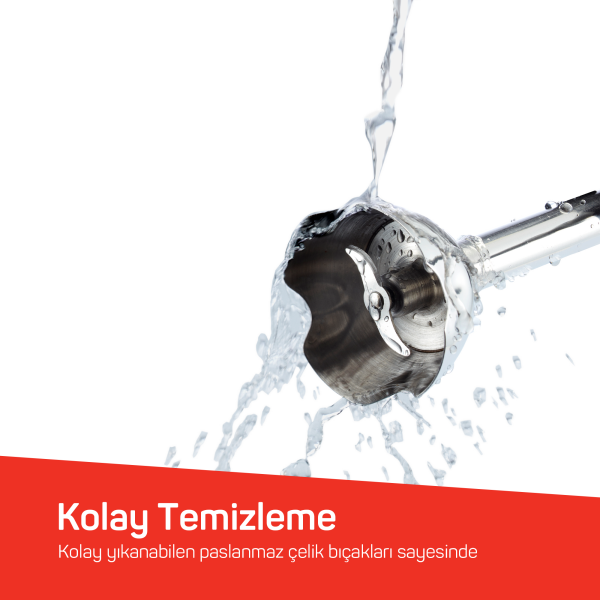 AR1149 Proart Multi Blender Seti 1200W, 5 Fonksiyonlu Doğrayıcı ve Rendeleme, Siyah - 6