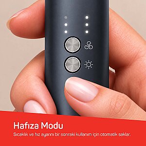 AR5166 Revolution BLDC Ionic Hava Üflemeli Saç Şekillendirici 6 Farklı Başlıklı, 1500W, Siyah - 8