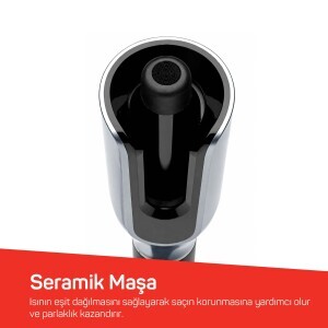 AR5171 Revolution Pro Otomatik Saç Maşası - Siyah - 5