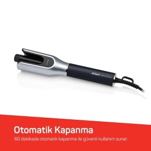 AR5171 Revolution Pro Otomatik Saç Maşası - Siyah - 9