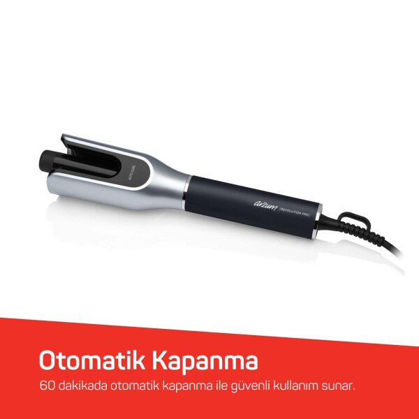 AR5171 Revolution Pro Otomatik Saç Maşası - Siyah - 9