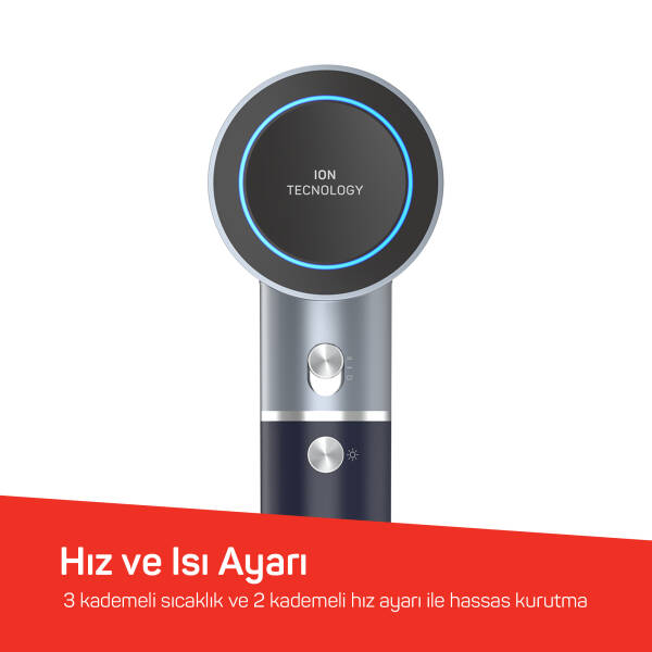 Revolution Profesyonel Saç Kurutma Makinesi - Platin Gri - AR5169 - 6