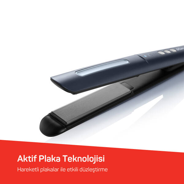 AR5168 Revolution Protect Saç Düzleştirici, Seramik Plaka, Platin Gri - 4