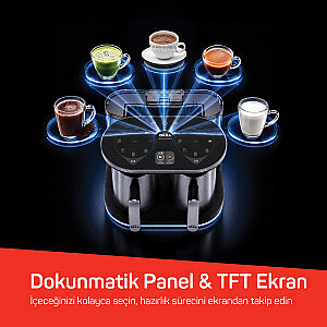  OK0051 Rich Duo Türk Kahvesi Makinesi,Taşma Önleyici Sistem, 4 Fincan Kapasiteli, Bakır - 5