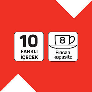  OK0051 Rich Duo Türk Kahvesi Makinesi,Taşma Önleyici Sistem, 4 Fincan Kapasiteli, Krom - 9