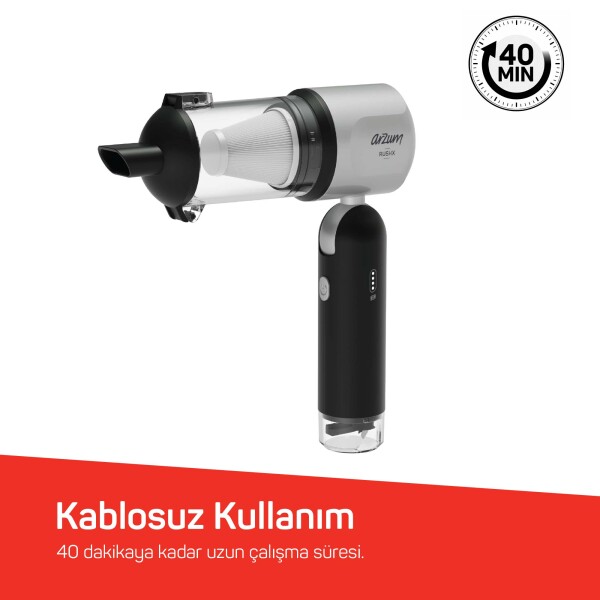 AR4500 Arzum Rushx 6-in-1 Araç İçi Süpürge 17000PA - 8