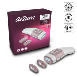 AR5176 SateenTouch IPL Lazer Epilasyon, 999.999 Atım, Evde Tüy Alma, Soğutmalı, 5 Kademe, Otomatik Mod - 1