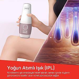 AR5176 SateenTouch IPL Lazer Epilasyon, 999.999 Atım, Evde Tüy Alma, Soğutmalı, 5 Kademe, Otomatik Mod - 3