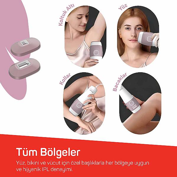 AR5176 SateenTouch IPL Lazer Epilasyon, 999.999 Atım, Evde Tüy Alma, Soğutmalı, 5 Kademe, Otomatik Mod - 7