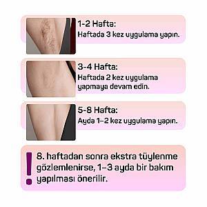 AR5176 SateenTouch IPL Lazer Epilasyon, 999.999 Atım, Evde Tüy Alma, Soğutmalı, 5 Kademe, Otomatik Mod - 8
