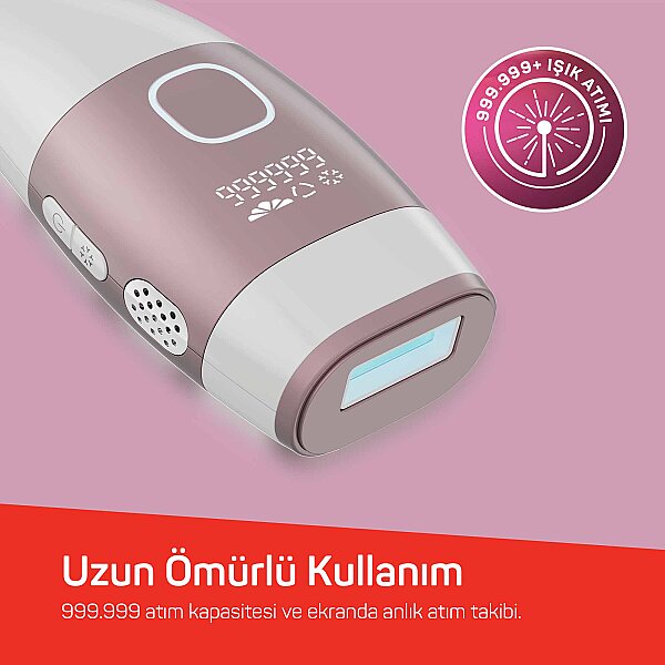 AR5176 SateenTouch IPL Lazer Epilasyon, 999.999 Atım, Evde Tüy Alma, Soğutmalı, 5 Kademe, Otomatik Mod - 6