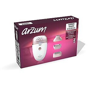 AR5175 Sateen Touch Şarjlı Epilasyon Seti, 48 Cımbızlı Başlık, 2 Farklı Hız Ayarı, Led Işık Sistemi - 12