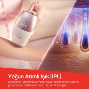 AR5178 SateenTouch IPL Lazer Epilasyon, 999.999 Atım, Evde Tüy Alma, Soğutmalı, 5 Kademe, Cilt Sensörü - 3