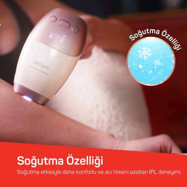 AR5178 SateenTouch IPL Lazer Epilasyon, 999.999 Atım, Evde Tüy Alma, Soğutmalı, 5 Kademe, Cilt Sensörü - 5