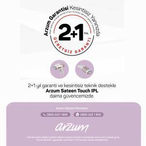 AR5178 SateenTouch IPL Lazer Epilasyon, 999.999 Atım, Evde Tüy Alma, Soğutmalı, 5 Kademe, Cilt Sensörü - 11
