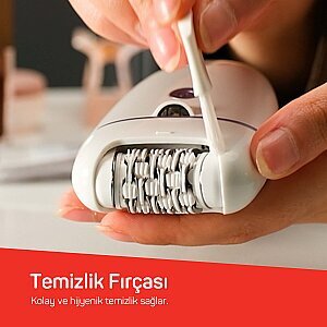 AR5173 Sateen Touch Şarjlı Epilasyon Cihazı, 48 Cımbızlı Başlık, 2 Farklı Hız Ayarı, Led Işık Sistemi - 8
