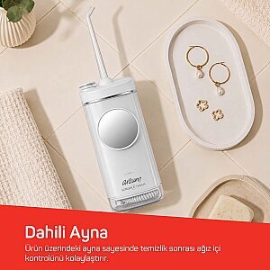 Arzum AR5300 Sensible Touch Şarjlı Ağız Duşu-Beyaz - 7