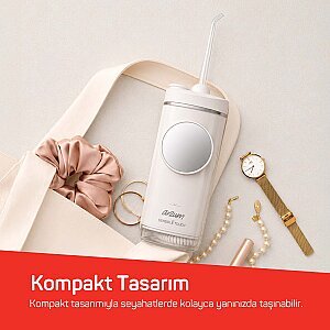 Arzum AR5300 Sensible Touch Şarjlı Ağız Duşu-Beyaz - 8