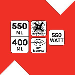 AR1192 Shake'N Take Duo Kişisel Blender, Siyah - 9