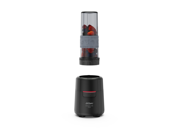 AR1193 Shake'N Take Megamix Sürahi Blender 550W, 1L Sürahi, 550 ml Taşınabilir Şişe, Siyah - 2