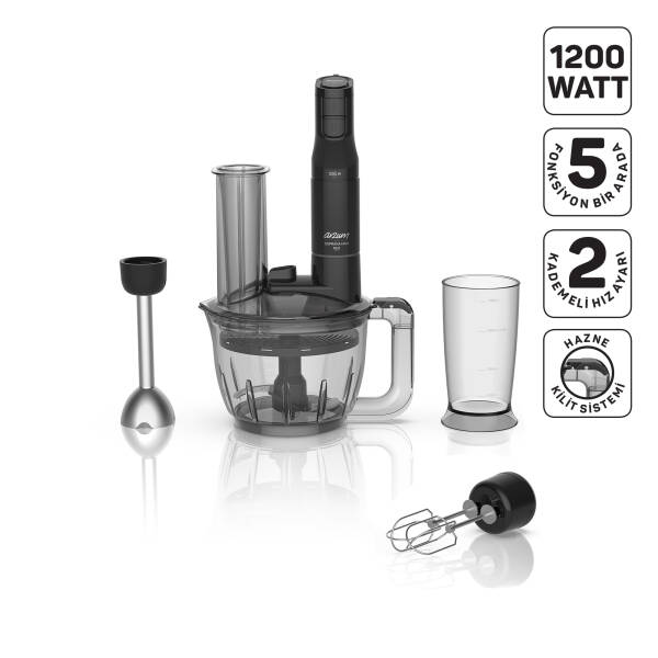 Soprano Max Neo Multi Blender Seti AR1187 - Siyah - 1