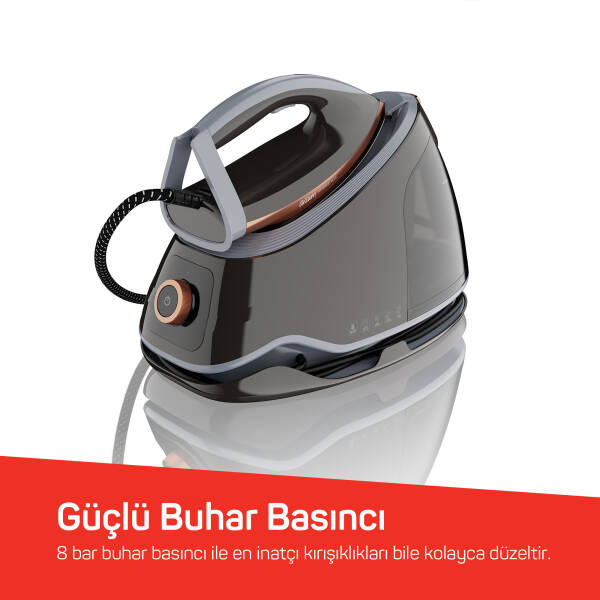  SteamArt Plus Buhar Kazanlı Ütü - Gri - AR6048 - 3