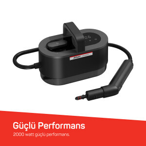 AR4353 Steambosot Digi Buharlı Temizleyici, Siyah - 3