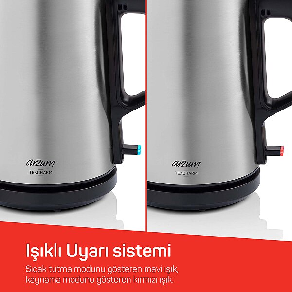 AR3149 Teacharm Çay Makinesi, İnox - 3