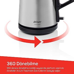AR3149 Teacharm Çay Makinesi, İnox - 6