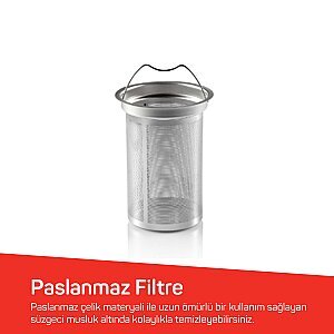 AR3149 Teacharm Çay Makinesi, İnox - 8