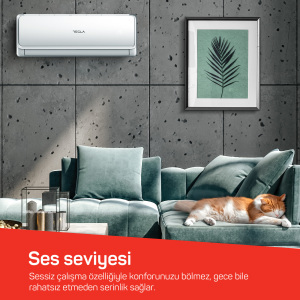 12.000 BTU Duvar Tipi Split Klima Seti (Arzum AR070 Vantilatör Hediyeli) - 8