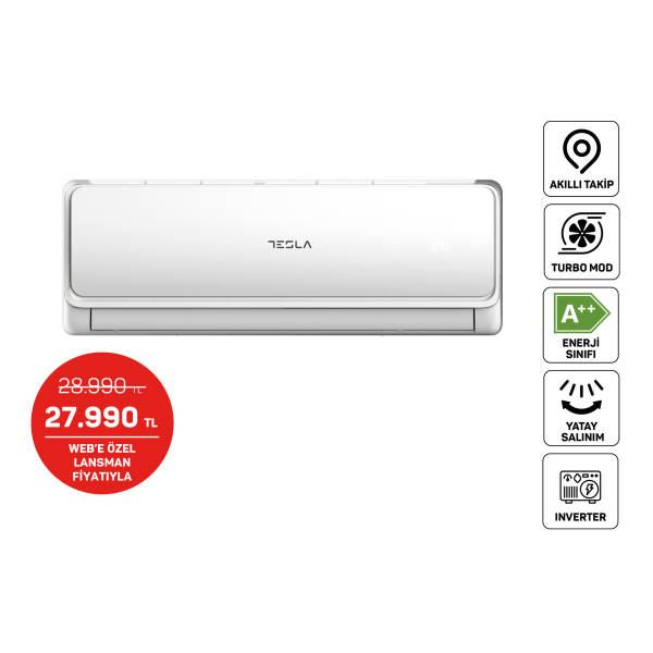 12.000 BTU Duvar Tipi Split Klima Seti (Arzum AR070 Vantilatör Hediyeli) - 2