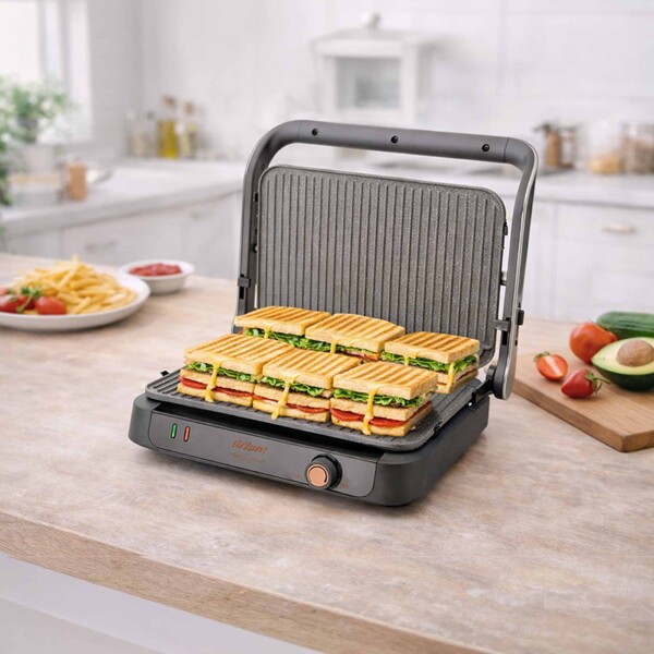 AR2094 Arzum Tostçu Delux Izgara ve Tost Makinesi, Sorgül Buğdayı - 2