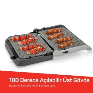 AR2094 Arzum Tostçu Delux Izgara ve Tost Makinesi, Sorgül Buğdayı - 4