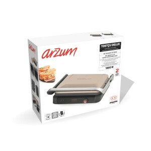 AR2094 Arzum Tostçu Delux Izgara ve Tost Makinesi, Sorgül Buğdayı - 8