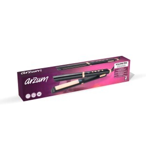 Arzum AR5184 Volume Pro İnce Plakalı Saç Düzleştirici, Keratin ve Argan Yağlı Plaka, İyon Teknolojisi, Siyah - 10